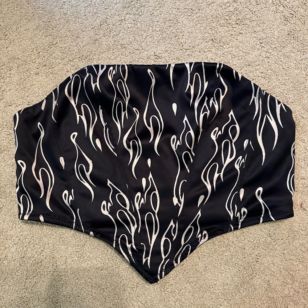 Urban Outfitters Strapless Corset Top